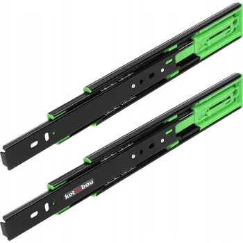 Nábytkové kování KULIČKOVÁ NÁBYTKOVÁ VODIČKA PRO ZÁSUVKY POLIC S PLNÝM VÝSUVEM H-45 SAMODOMEK 250