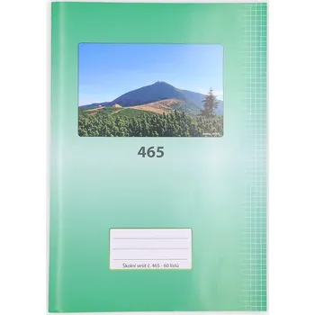 Sešit Notes Vikpap A4 zelený