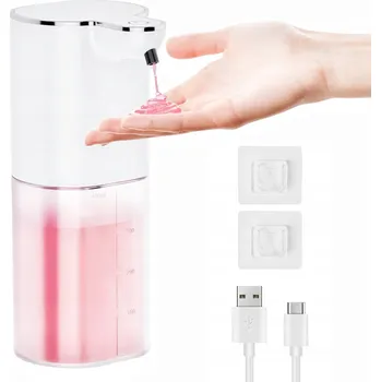 Dávkovač mýdla DÁVKOVAČ TEKUTÉHO MÝDLA, AUTOMATICKÝ BEZDOTYKOVÝ SENZOR, DÁVKOVAČ 400 ML