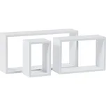 P-009 WT2 - Polička, mdf, bílá, P-009 WT2