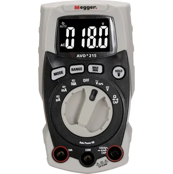 Multimetr Megger AVO215 digitální multimetr, CAT III 600 V, Displej (counts): 4000