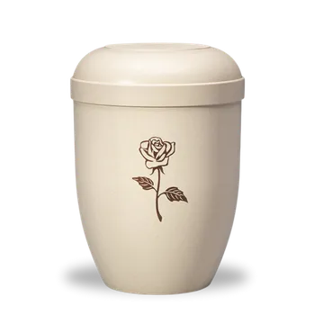 Smuteční dekorace Ekologická urna Natur - Růže