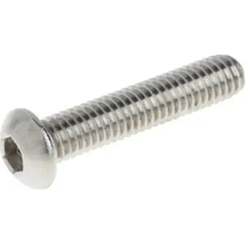 Spojovací materiál Šroub s půlkulatou hlavou na imbus Ø 6 x 16 mm