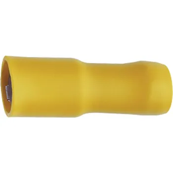 Klauke 950 kulatá dutinka 4 mm² 6 mm² Ø pin: 5 mm plná izolace žlutá 1 ks