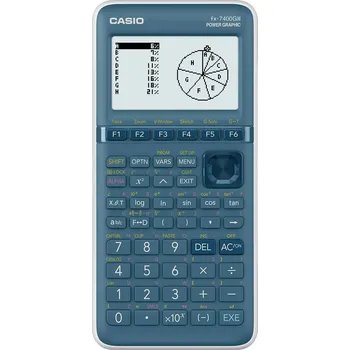 Kancelářská technika Casio FX-7400GIII grafický počítač, displej (počet míst) 21, na baterii, azurová