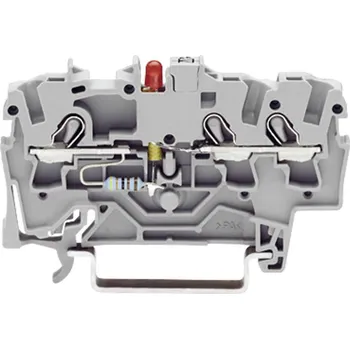 WAGO 2001-1321/1000-434 LED svorka 4.20 mm pružinová svorka osazení: L šedá 1 ks