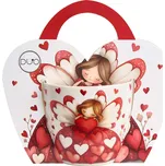 DUO SRDCE Anděl 460 ml – porcelánový hrnek