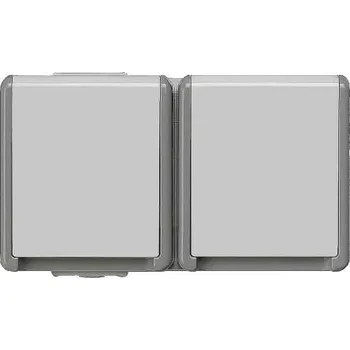 Elektrická zásuvka Zásuvka Šedá 2cestná 16A Vnitřní Siemens