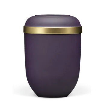 Smuteční dekorace Ekologická urna Velvet - Violet