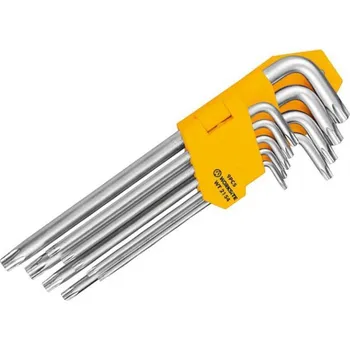 Šroubovák WT2154 - Klíče torx sada 9 ks (T10-T50), Cr plus V