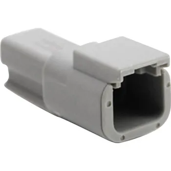 Amphenol ATM04 2P kulatý faston, 1 ks