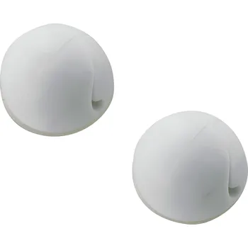 Stahovací páska Samolepicí mini držák kabelu, MSWC-10WT, bílá, 10 ks