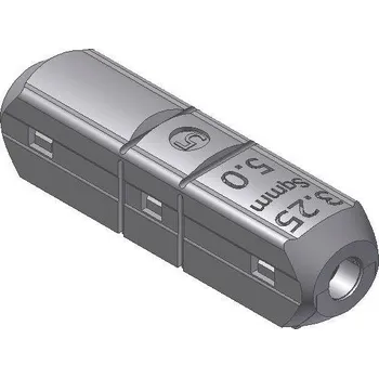 Donau Elektronik HD05, HD05, průchodková svorka, 0.20-0.50 mm², šedá, 1 ks