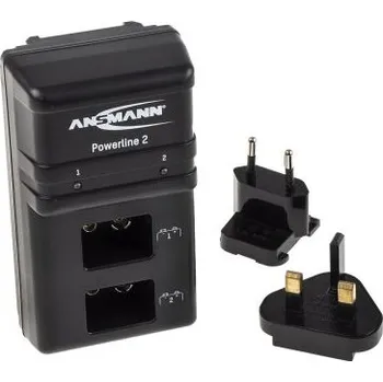 Nabíječka baterií Nabíječka baterií 9V, počet nabíjených baterií: 2 Ansmann