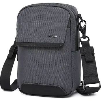 Ozuko crossbody taška přes rameno Manad Šedá 3.2L