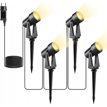 Venkovní osvětlení Zahradní osvětlení, 14 m, LED, venkovní podlahové bodové světlo, teplá bílá