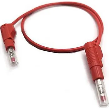 Měřicí kabel Mueller Electric 22.451-.25M-2 měřicí kabel banánková zástrčka 4 mm banánková zástrčka 4 mm 0.25 m červená 1 ks