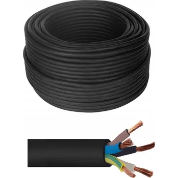 elektrický kabel Elektrický kabel OW H05RR-F 5x1,5 mm2, 1 m Elektrokabel