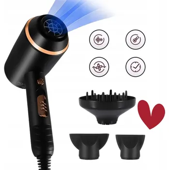 Fén FÉN 1700 W S IONIZAČNÍM DIFUZÉREM A KONCENTRÁTOREM, VÝKONNÁ PRO WŁOSÓW