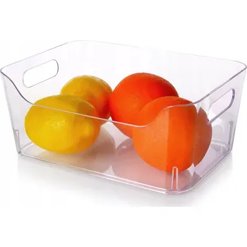 Úložný box ORGANIZÉR DO LEDNIČKY NÁDOBA NA ZELENINU OVOCE PLECHOVKY PRO SKLADOVÁNÍ