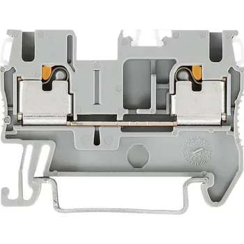 Phoenix Contact 3209510 průchodková svorka 5.2 mm rychlé připojení šedá 1 ks Piece