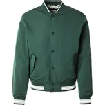 JACK & JONES Přechodná bunda JORGREENE tmavě zelená / bílá