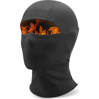 Kukla Qunature Lyžařská kukla Potápěčské Brýle Zimní Teplá Motorkářská Černá M