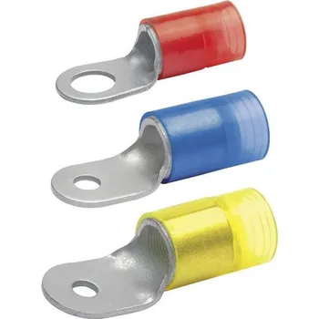 Kabelové oko Klauke 65210 kulaté kabelové oko Průřez (max.)=10 mm² červená 1 ks