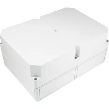Elektroinstalační krabice Nástěnná krabice, řada: PK IP66 Polykarbonát RAL7035 360 x 254 x 165mm RAL 7035
