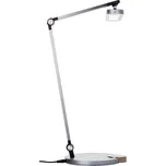 Brilliant Officehero G98941/22 lampička na stůl LED 7 W stříbrná