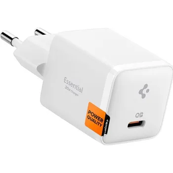 Spigen Essential 30W 1xUSB-C (ACH09492) bílá