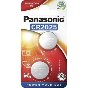 Článková baterie Baterie Panasonic CR2025, Lithium cena za balení 2 ks