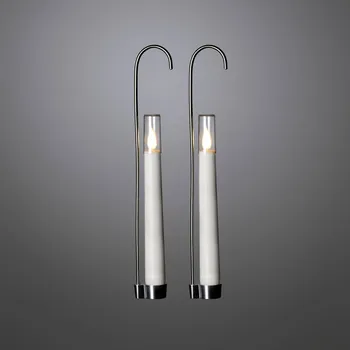 Příslušenství pro LED osvětlení Konstsmide 1870-230 LED svíčka sada 2 ks bílá teplá bílá