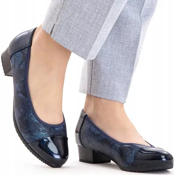 Dámské lodičky Wojtyłko dámské lodičky na blokovém podpatku, velikost 38