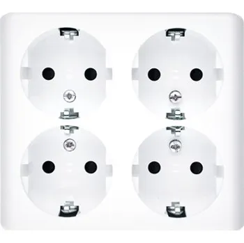 Elektrická zásuvka Elektrická Zásuvka zásuvka Kontakt-simon bílá