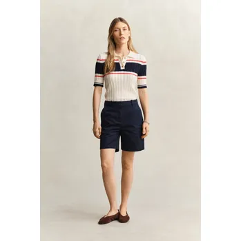 Dámské kraťasy ŠORTKY GANT CHINO SHORTS EVENING BLUE