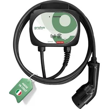 Nabíjecí stanice pro elektromobil Wallbox Grohm GW11CL 11kW 3f Type 2 Easy kab. 5m