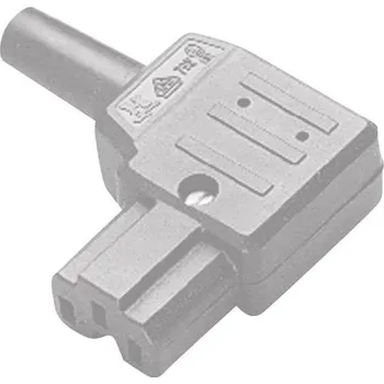 Elektrická zásuvka Martin Kaiser 792/gr/C IEC zástrčka C15/C16 792 zásuvka, zahnutá Počet kontaktů: 2 plus PE 10 A šedá 1 ks