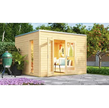 Zahradní domek WEKA Luxusní dřevěný zahradní domek P 285 300 x 250 cm přírodní