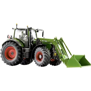 Modelová železnice Wiking 077869 Spur 1 model zemědělského stroje Fendt 724 Vario s čelním nakladačem Cargo 6.100