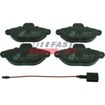 Brzdová destička Sada brzdových destiček, kotoučová brzda FAST FT29084