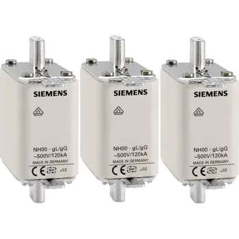 Siemens 3NA3812 NH pojistka Velikost pojistky = 000 32 A 500 V/AC, 250 V/AC 3 ks