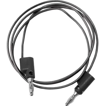 Měřicí kabel Mueller Electric BU-2020-A-60-0 měřicí kabel banánková zástrčka 4 mm banánková zástrčka 4 mm 1.5 m černá 1 ks