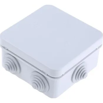 Rozvaděč Rozvodná skříň Polypropylen Šedá 85 x 85 x 42mm řada HP IP55