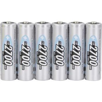 Článková baterie Ansmann 4 plus 2 HR06 akumulátor AA, Ni-MH, 2700 mAh, 1.2 V, 6 ks