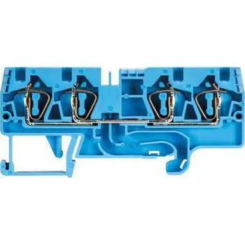 Duo-Durchgangsklemme fasis N/A WKFN 4 D2/2/35 BLAU modrá Wieland Electric 1 ks