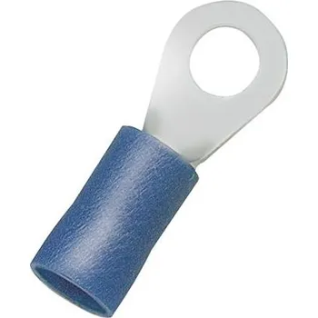 Kabelové oko Vogt Verbindungstechnik 3607a kulaté kabelové oko Průřez (max.)=1 mm² Ø otvoru=4.30 mm částečná izolace červená 250 ks