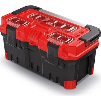 Kufr na nářadí KISTENBERG TITAN PLUS červený 496x258x240mm