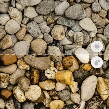 Zahradní dekorace Říční oblázky - barevné, 32-50 mm, 25 kg