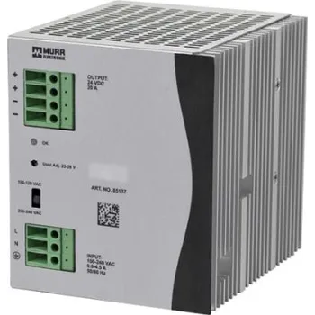 spínaný zdroj Murrelektronik Limited Spínaný Napájecí zdroj na lištu DIN, počet výstupů: 1, výstup: 24V dc, 20A, vstupní: 173